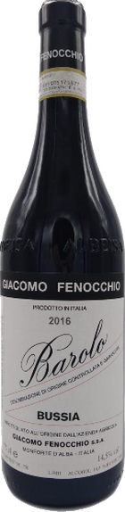 Barolo Docg Bussia 2016 Barolo Docg Bussia